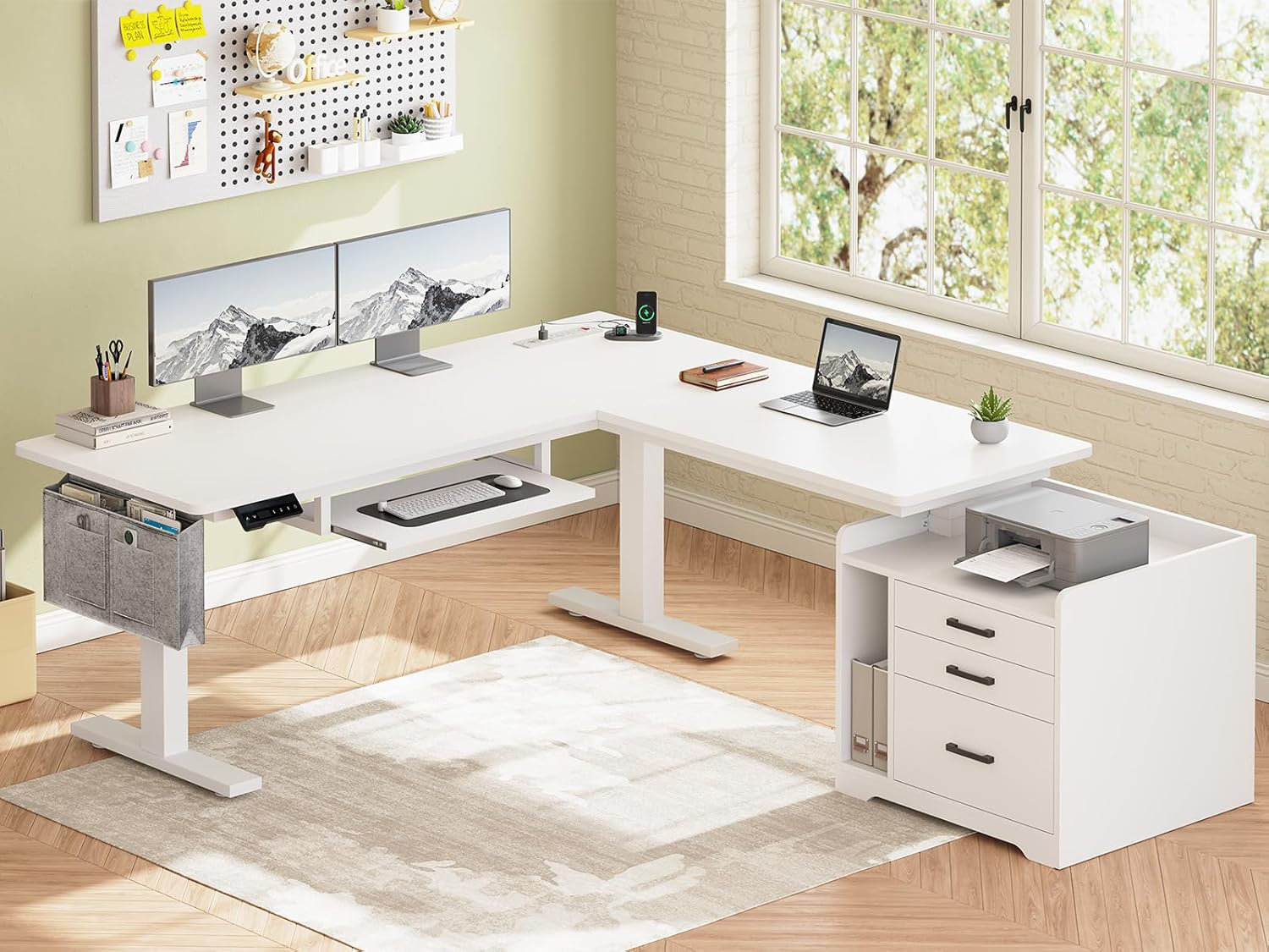 L+Shaped+Electric+Standing+